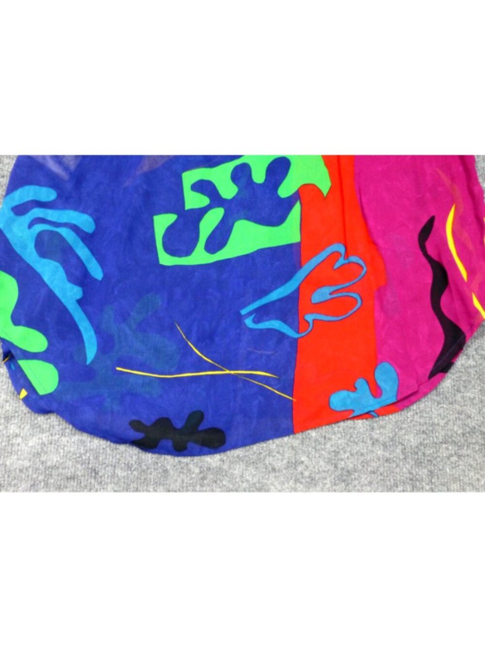 Vtg Carole Little Options Wearable Art Button-Up Shirt Abstract Print Size 12 US - Picture 12 of 12